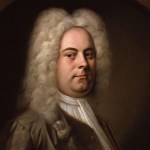 A famous painting of Handel.